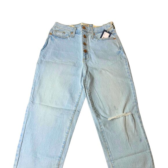 Universal Thread Vintage Straight Jeans – Light Blue | Size 6 / 28S - Picture 4 of 5